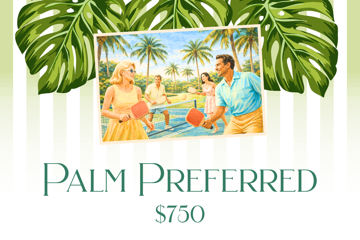 Parti Gras 2026 Sponsorship Level for Palm Preferred ($750)