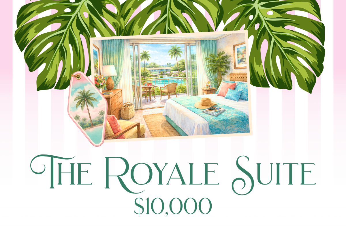 Parti Gras 2026 Sponsorship Level for The Royale Suite ($1000+)